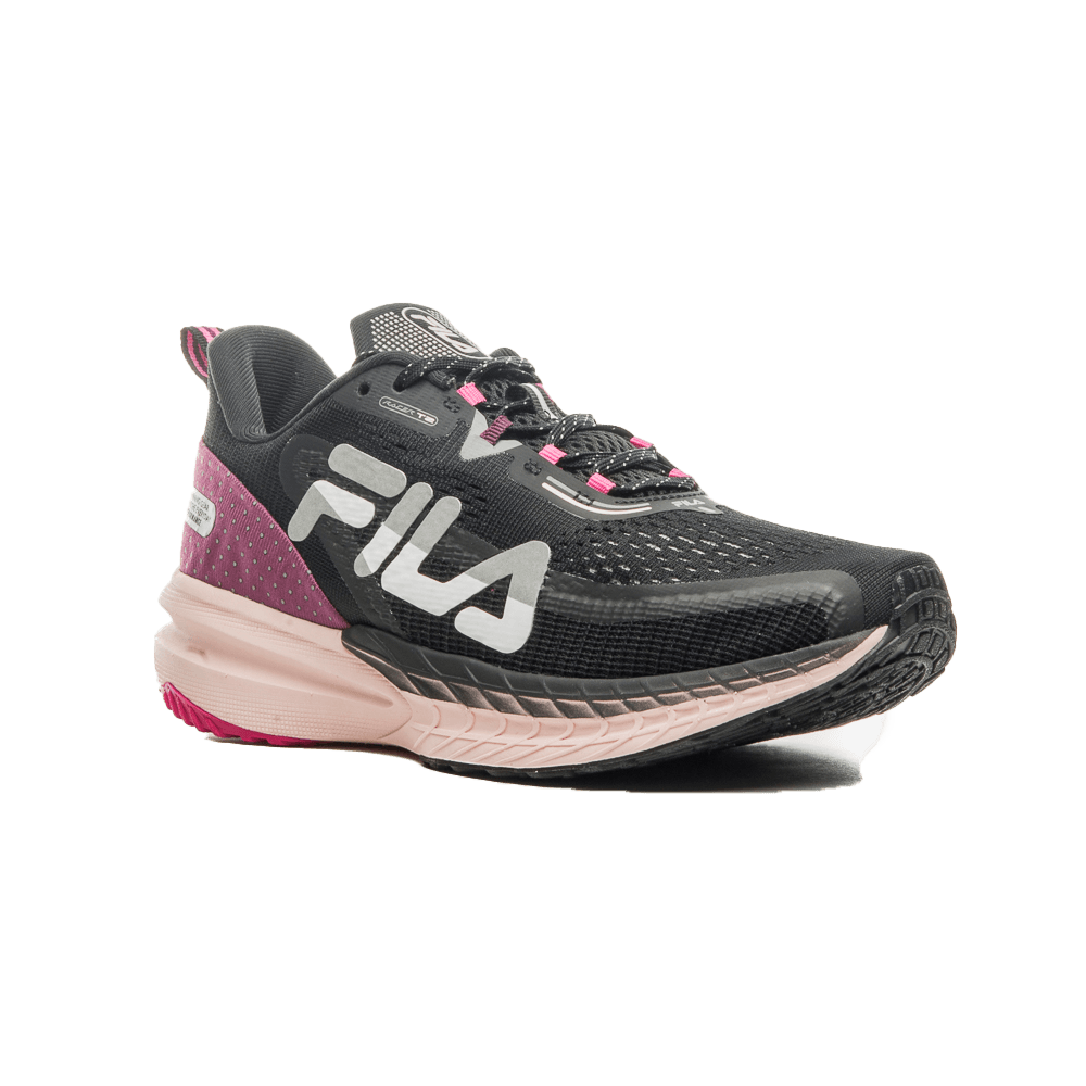 TENIS FILA RACER T2 PRETO ROSA