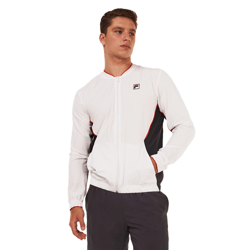 JAQUETA FILA LINE F11TN038.172 BRANCO PRETO