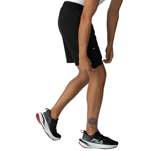BERMUDA FILA PERFORMANCE DOUBLE 7 F11R068.160 PRETO