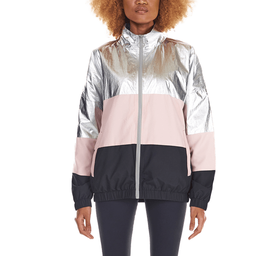 JAQUETA FILA METALLIC F12AT038.2927 PRATA ROSA