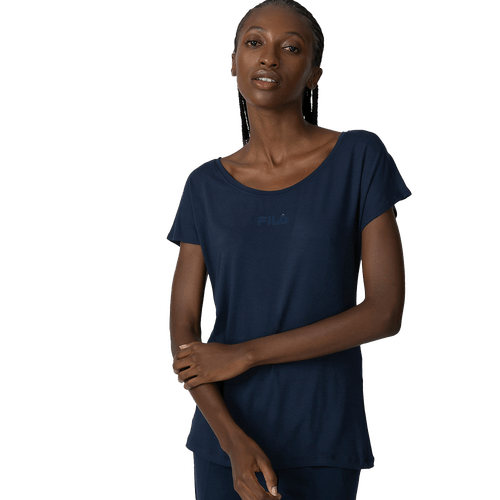 CAMISETA FILA STUDIO MINDFULL F12AT206.140 MARINHO