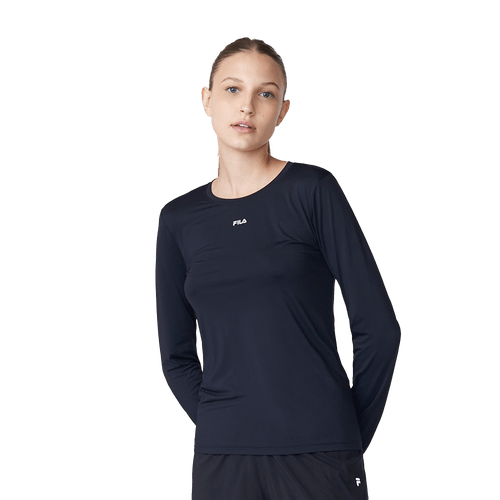 CAMISETA FILA ML SUN PROTECT BREEZY F12AT519017.160 PRETO
