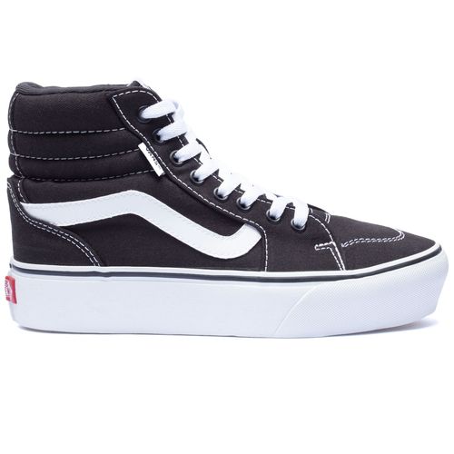 TENIS VANS FILMORE HI PLATFORM VN0A5EM7187CASA PRETO BRANCO