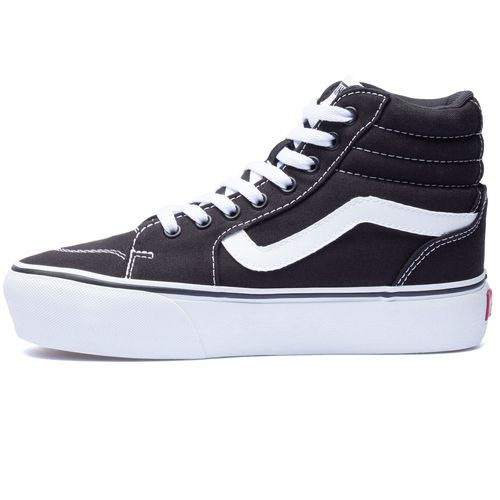 TENIS VANS FILMORE HI PLATFORM VN0A5EM7187CASA PRETO BRANCO