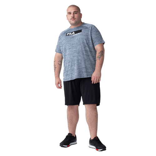 BERMUDA FILA SPORT PLUS 9,5 F11AT036.1587 PRETO PRETO