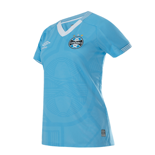 CAMISETA UMBRO GREMIO FEM OF.3 2022 U32G01288.333 AZUL