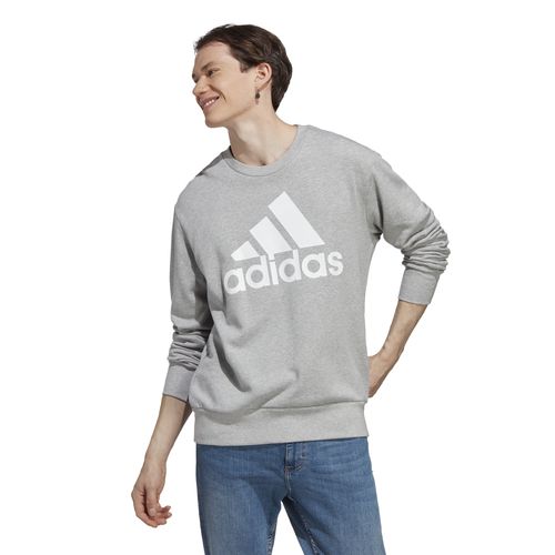 CASACO ADIDAS LOGO IC9326 CINZA
