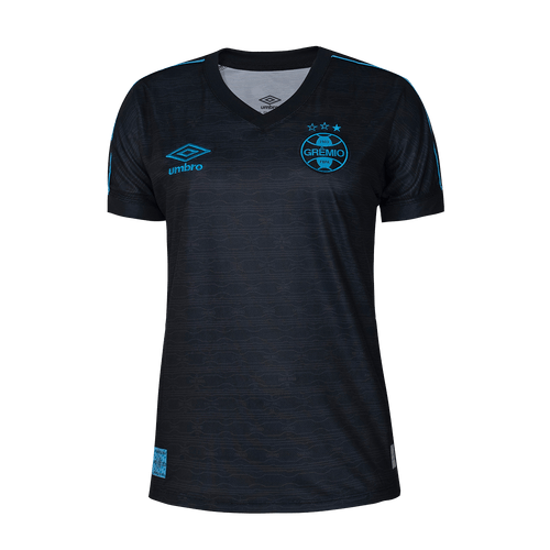 CAMISETA UMBRO GREMIO FEM. OF.3 2023 U32G02059 PRETO