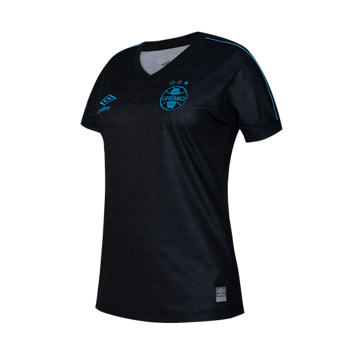 CAMISETA UMBRO GREMIO FEM. OF.3 2023 U32G02059 PRETO