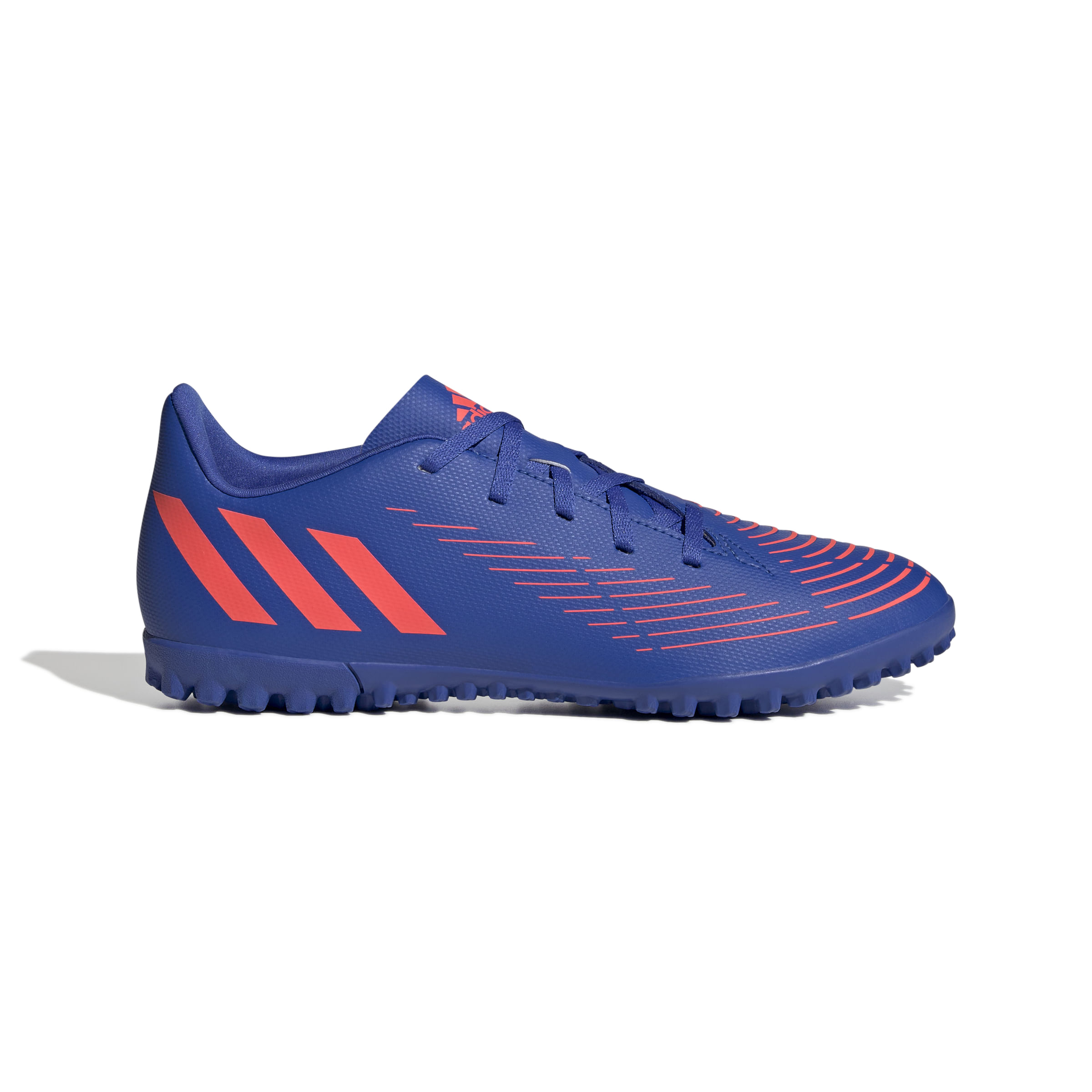 CHUTEIRA ADIDAS PREDATOR 22 4 GX7796 AZUL LARANJA