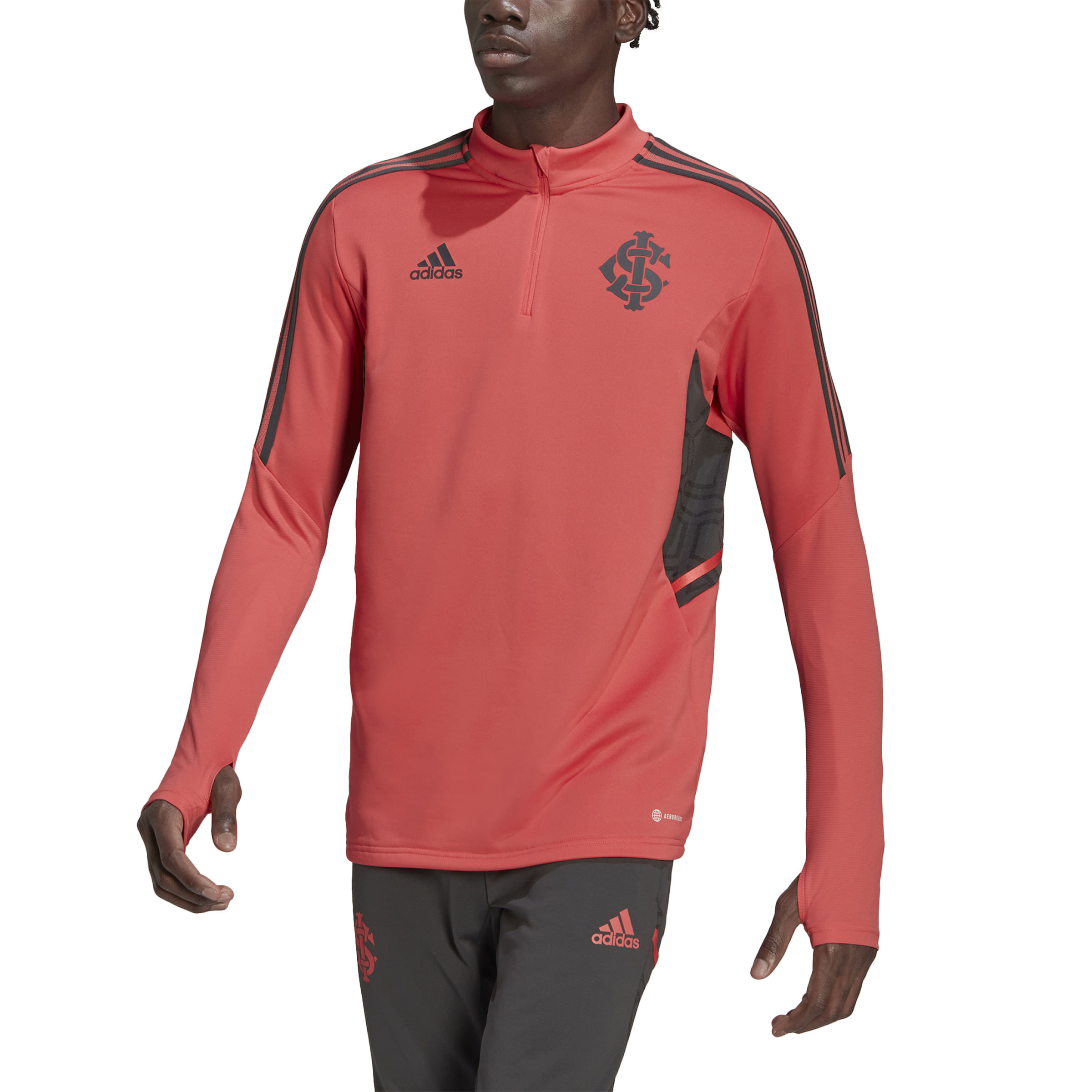 CAMISETA ADIDAS M/L INTER TREINO HA8498 SALMAO