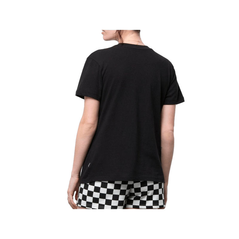 Camiseta Vans V Crew Tee Vn0a4bstblk Preto 