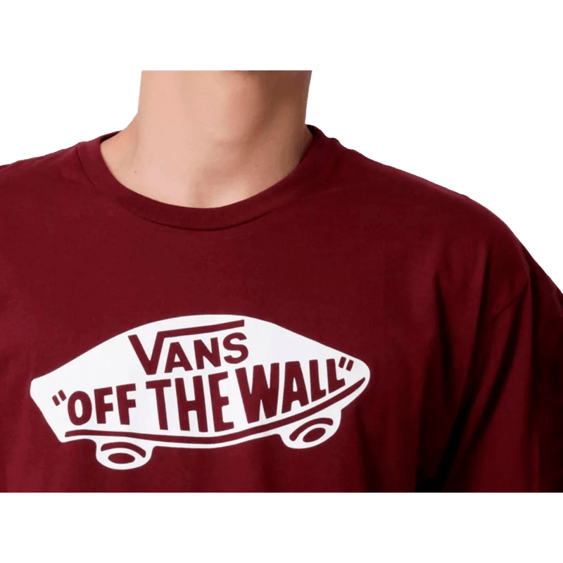 Camiseta best sale vans bordo