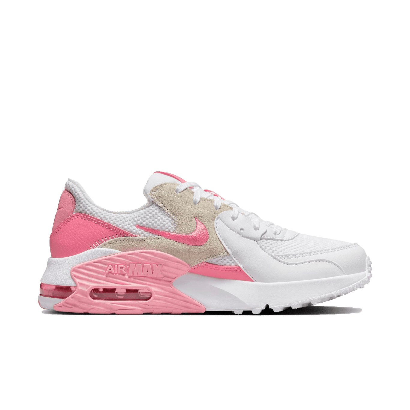 TENIS NIKE AIR MAX EXCEE CD5432-126 BRANCO ROSA