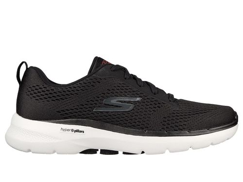 TENIS SKECHERS GO WALK 6 216209BR/BLK PRETO BRANCO