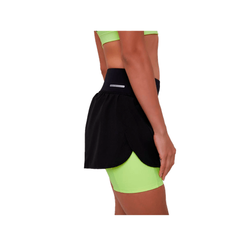 BERMUDA AUTHEN RUN LOPE 27AUFSELOP.426 PRETO AMARELO