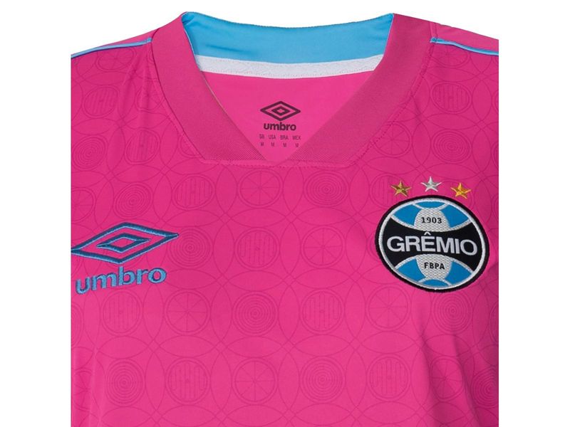 Camisa Umbro Grêmio Outubro Rosa 2021 Feminino Ref U32G132 - Sportland