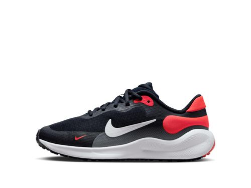 TENIS NIKE REVOLUTION 7 GS FB7689-400 PRETO VERMELHO