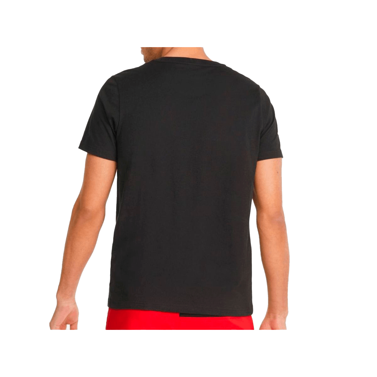 CAMISETA PUMA FERRARI RACE 533752.01 PRETO VERMELHO