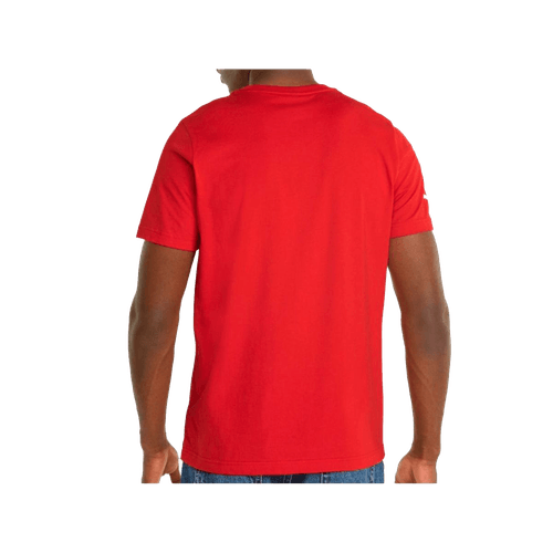 CAMISETA PUMA FERRARI RACE 533752.02 VERMELHO BRANCO