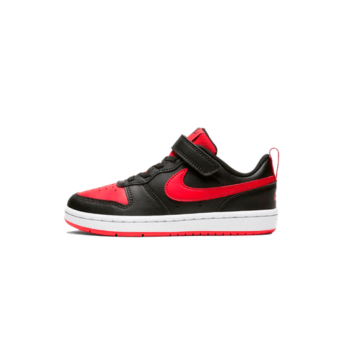 TENIS NIKE COURT BOROUGHT LOW 2 BQ5451-007 PRETO VERMELHO