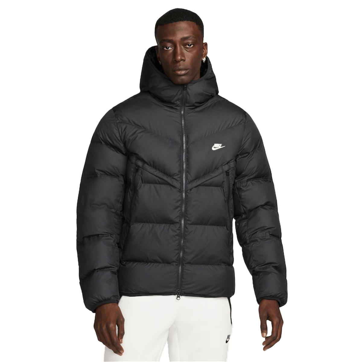 JAQUETA NIKE SPORTSWEAR STORM WINDRUNNER DR9605-010 PRETO