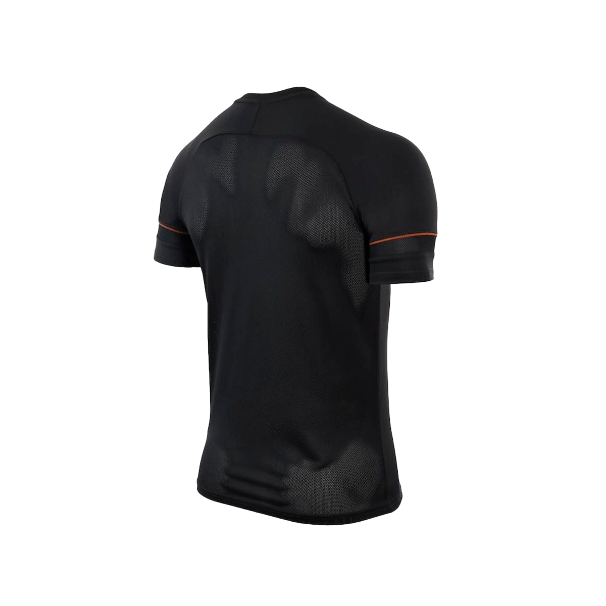 CAMISETA NIKE DRI-FIT ACADEMY CW6101-070 PRETO LARANJA