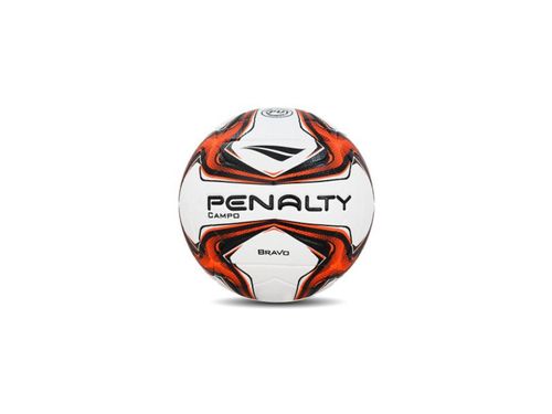 BOLA PENALTY CAMPO BRAVO XXVI 521359.1710 BRANCO LARANJA