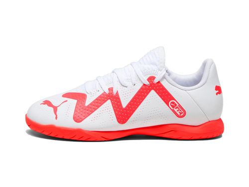 TENIS PUMA FUTSAL FUTURE PLAY IT JR 107393.01 BRANCO VERMELH