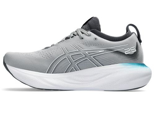 TENIS ASICS GEL NIMBUS 25 1012B356.023 CINZA BRANCO