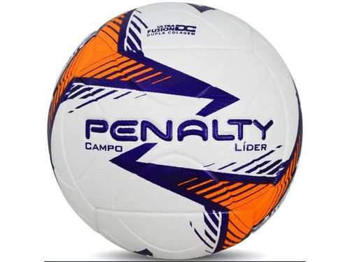 BOLA PENALTY CAMPO LIDER N4 521361.1712 BRANCO LARANJA