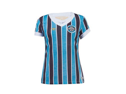 CAMISETA UMBRO GREMIO RETRO 83 FEM S/N 3G00032-312 TRICOLOR
