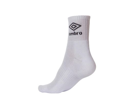 MEIA UMBRO TRIPACK MEDIO U23L015.222 BRANCO