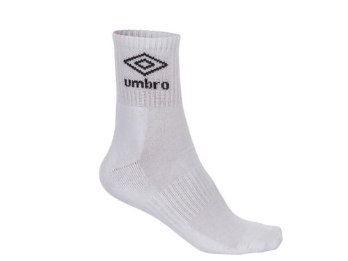 MEIA UMBRO TRIPACK MEDIO U23L015.222 BRANCO