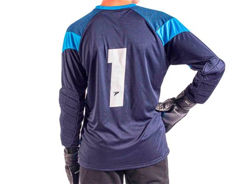 CAMISETA POKER GOLEIRO BOLD INFANTIL 04382MMSMC PRETO AZUL