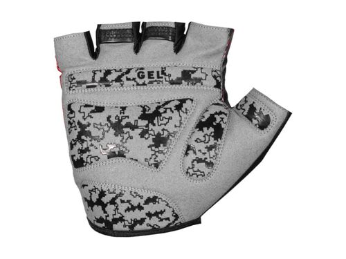 LUVA POKER CICLISMO GEL MERCURIO 01933PVVGR PRETO VERMELHO