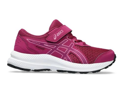 TENIS ASICS CONTEND 8 PS 1014A258.501 ROSA BRANCO