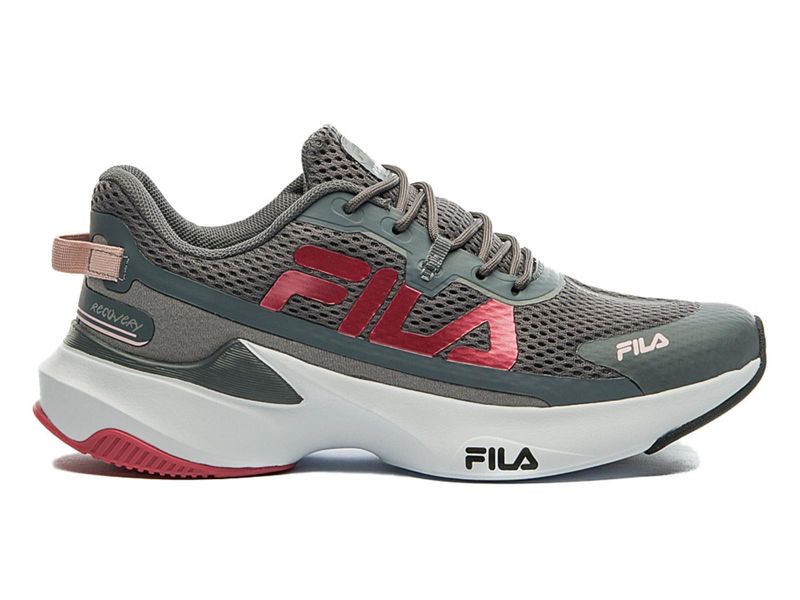 TENIS FILA RECOVERY 51J728X.6105 GRAFITE ROSA