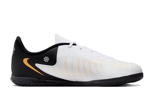 TENIS NIKE FUTSAL JR PHANTOM GX II FJ2606-100 BRANCO PRETO