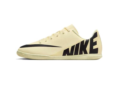 TENIS NIKE FUTSAL JR VAPOR 15 CLUB IC DJ5955-700 LIMAO PRETO