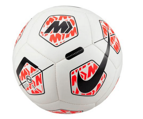 BOLA NIKE MERCURIAL FADE FB2983-100 BRANCO ROSA
