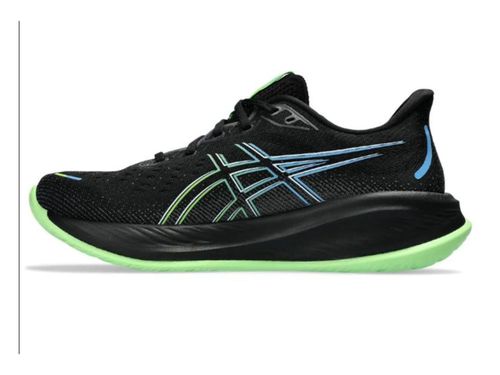TENIS ASICS GEL CUMULUS 26 1011B792.001 PRETO LIMA