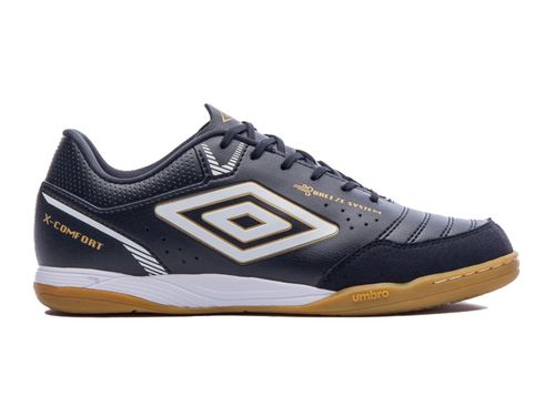 TENIS UMBRO FUTSAL X-COMFORT U01FB00220.129 PRETO DOURADO