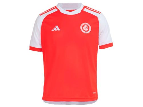 CAMISETA ADIDAS INTER INFANTIL I 2024 IQ0839 VERMELHO