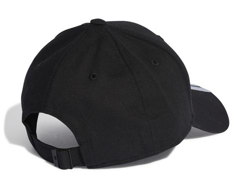 BONE ADIDAS 3 LISTRAS IB3242 PRETO BRANCO