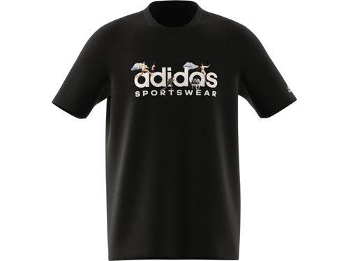 CAMISETA GRAPHIC LANDSPACE ADIDAS GRAPHIC IV7012 PRETO