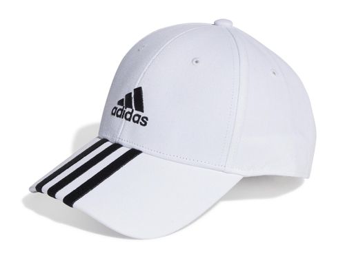 BONE ADIDAS 3 LISTRAS II3509 BRANCO PRETO