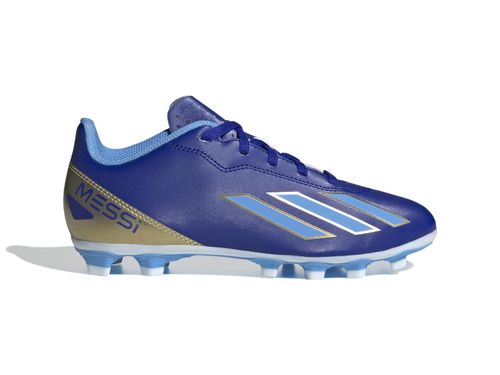 CHUTEIRA ADIDAS CRAZYFAST CLUB MESSI JR ID0720 AZUL BRANCO