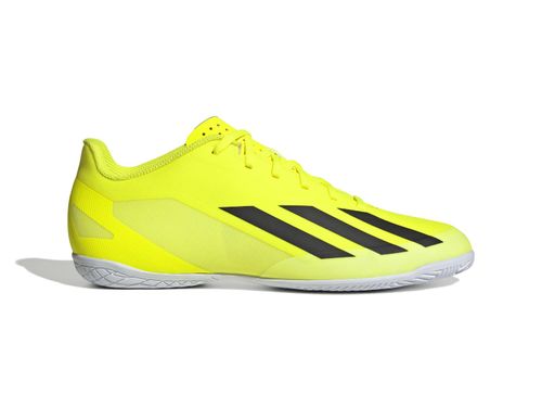 TENIS FUTSAL ADIDAS CRAZYFAST CLUB IF0722 AMARELO BRANCO