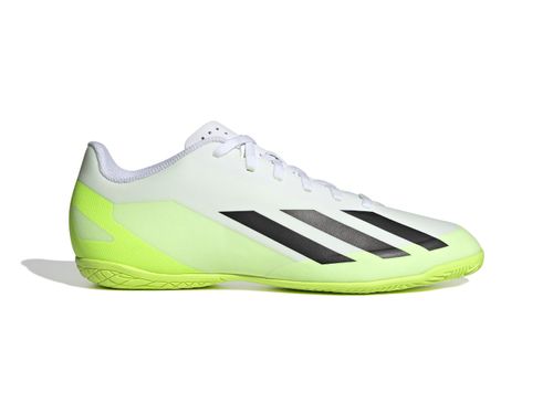 TENIS ADIDAS X CRAZYFAST.4 IN IE1586 VERDE BRANCO